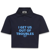 1 navy Polo Crop Top lightblue I GET US OUT OF TROUBLES #color_navy