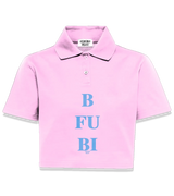1 pink Polo Crop Top lightblue B FU BI #color_pink