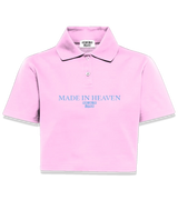 1 pink Polo Crop Top lightblue made in heaven #color_pink