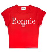 1 red Status Baby Tee white bonnie #color_red