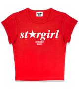 1 red Status Baby Tee white stargirl #color_red