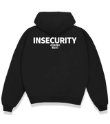 1 black Boxy Hoodie white INSECURITY #color_black