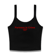 1 black Cami Crop Top red Partners in Crime #color_black