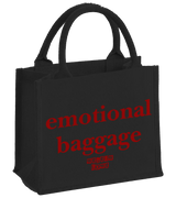 1 black Mini Jute Bag red emotional baggage #color_black