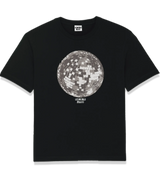 1 black T-Shirt white disco ball #color_black