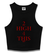 1 black Tank Crop Top red 2 high 4 this #color_black