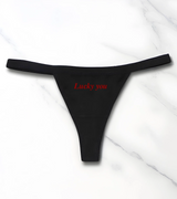1 black Underwear red Lucky you #color_black
