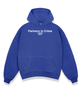 1 blue Boxy Hoodie white Partners in Crime #color_blue