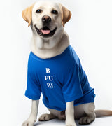 1 blue Pet T-Shirt white B FU BI #color_blue
