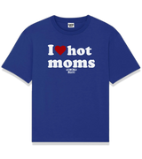 1 blue T-Shirt white I love hot moms #color_blue