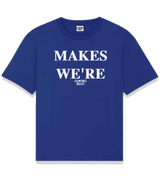 1 blue T-Shirt white MAKES WE'RE #color_blue