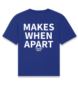 1 blue T-Shirt white MAKES WHEN APART #color_blue