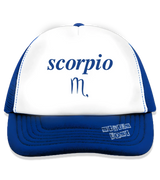 1 blue Trucker Hat blue scorpio #color_blue