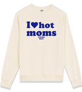 1 cream Sweatshirt blue I love hot moms #color_cream