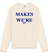 1 cream Sweatshirt blue MAKES WE'RE #color_cream