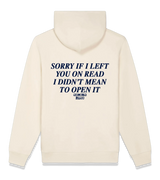 1 cream Zip Hoodie navyblue SORRY IF I LEFT YOU ON READ I DIDN'T MEAN TO OPEN IT #color_cream