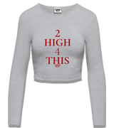 1 grey Cropped Longsleeve red 2 high 4 this #color_grey