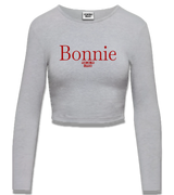 1 grey Cropped Longsleeve red bonnie #color_grey