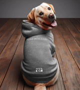 1 grey Pet Hoodie white made in heaven #color_grey