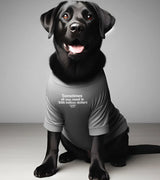 1 grey Pet T-Shirt white Sometimes all you need is $500 million dollars #color_grey