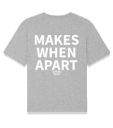 1 grey T-Shirt white MAKES WHEN APART #color_grey