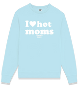 1 lightblue Sweatshirt white I love hot moms #color_lightblue