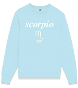 1 lightblue Sweatshirt white scorpio #color_lightblue