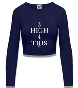 1 navy Cropped Longsleeve white 2 high 4 this #color_navy