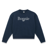 1 navy Cropped Sweatshirt white bonnie #color_navy