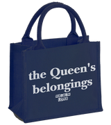1 navy Mini Jute Bag white the Queen's belongings #color_navy