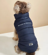 1 navy Pet Puffer Jacket white made in heaven #color_navy