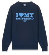 1 navy Sweatshirt lightblue I LOVE MY BOYFRIEND #color_navy