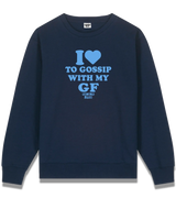 1 navy Sweatshirt lightblue I love TO GOSSIP WITH MY GF #color_navy