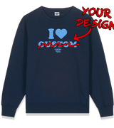 1 navy Sweatshirt lightblue I love custom #color_navy