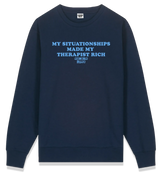 1 navy Sweatshirt lightblue MY SITUATIONSHIPS MADE MY THERAPIST RICH #color_navy