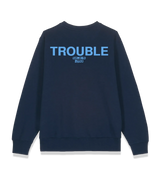 1 navy Sweatshirt lightblue TROUBLE #color_navy