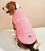 1 pink Pet Puffer Jacket white bonnie #color_pink