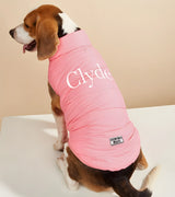 1 pink Pet Puffer Jacket white clyde #color_pink