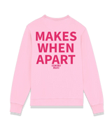 1 pink Sweatshirt fuchsia MAKES WHEN APART #color_pink