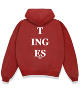 1 red Boxy Hoodie white T ING ES #color_red