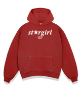 1 red Boxy Hoodie white stargirl #color_red