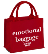 1 red Mini Jute Bag white emotional baggage #color_red