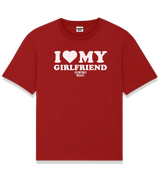 1 red T-Shirt white I LOVE MY GIRLFRIEND #color_red