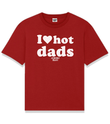 1 red T-Shirt white I love hot dads #color_red