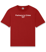 1 red T-Shirt white Partners in Crime #color_red