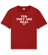 1 red T-Shirt white YES THEY ARE REAL #color_red