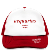 1 red Trucker Hat red acquarius #color_red