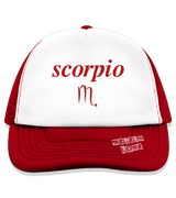 1 red Trucker Hat red scorpio #color_red