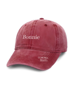 1 red Vintage Cap white bonnie #color_red