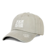 1 sand Vintage Cap white YES I'M PERFECT PLEASE STOP ASKING #color_sand